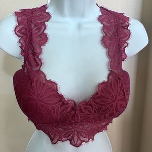 Sweet lace date push up bralette, delicious color and texture M